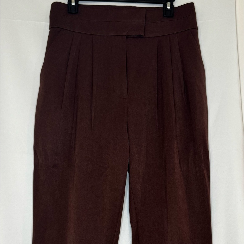 JLUXLABEL women’s Dark Brown Dress Pants